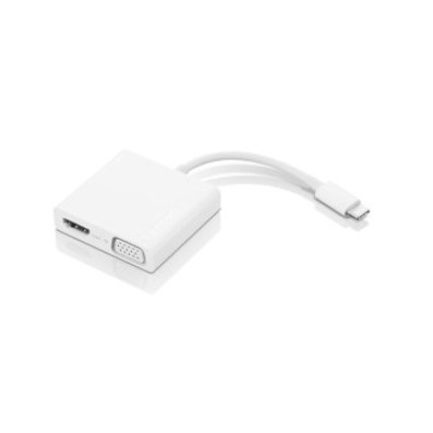 ADAPTADOR USB-C LENOVO Travel Hub HDMI VGA USB 3.0 Plug and Play