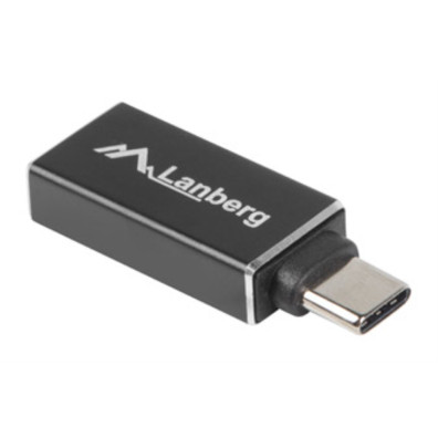 Adaptador; OTG,USB 3.1; USB A tomacorriente,USB C enchufe; ABS