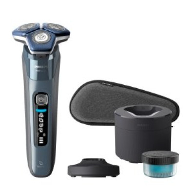 Afeitadora Philips S7882/55 Inalámbrica Recargable con 3 Cabezales Flexibles Uso en Húmedo y Seco