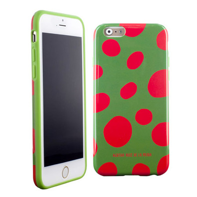 Funda TPU Verde con puntos Rojos Agatha Ruiz de la Prada para iPhone 6