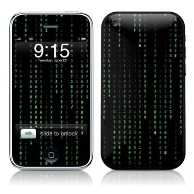 Skin Matrix Style Code iPhone 3G/3Gs