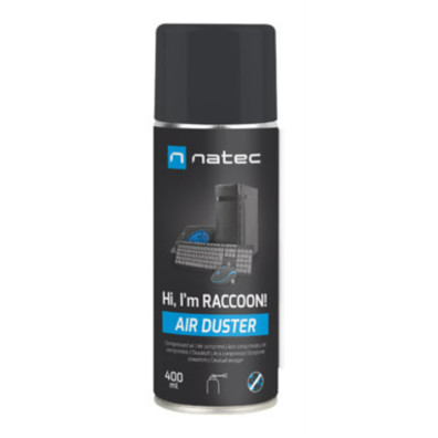 Natec Raccoon 400 Limpiador De Aire Comprimido 400 Ml