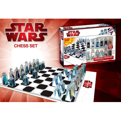 Ajedrez Animated Chess Set (Lenticular Animation) - Star Wars