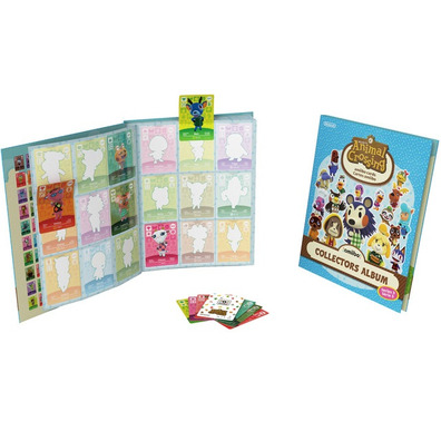 ALBUM ANIMAL CROSSING + 3 TARJETAS AMiiBO (SERIE 3)