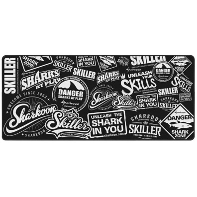 Alfombrilla Gaming Sharkoon Skiller SGP2 Negro XXL 900x400x2.5mm