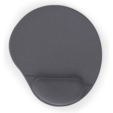 Gembird Alfombrilla De Gel Para Raton Con Soporte Para Muneca, Gris
