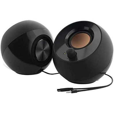 Altavoces 2.0 Creative Labs Pebble 4.4W Negro