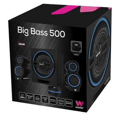 Altavoces 2.1 Woxter Big Bass 500