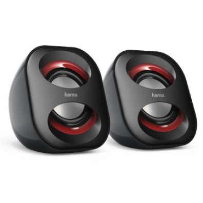 ALTAVOCES 2.0 Hama Sonic Mobil 183 Jack 3.5mm USB Control Auriculares