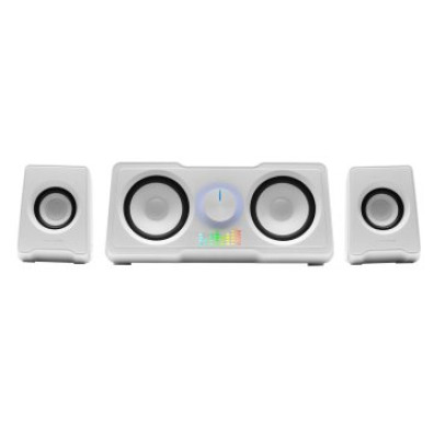 ALTAVOCES 2.2 MARS GAMING MS22W RGB FLOW 35W, SISTEMA DOBLE SUBWOOFER JACK 3.5mm BL