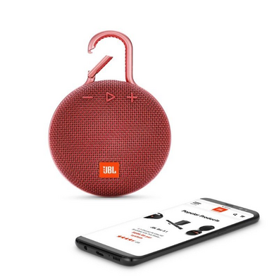 Altavoz Bluetooth JBL Clip 3 3.3W Rojo