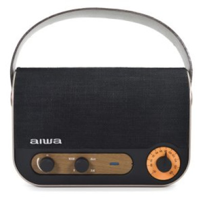 ALTAVOZ PORTÁTIL BLUETOOTH AIWA RBTU-600 10W BT 5.0 AUX USB MICRO BATERIA 6H ESTILO VI