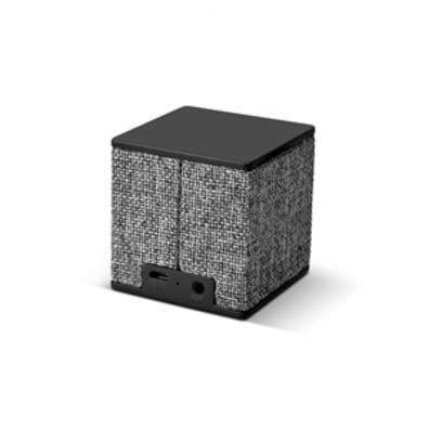 Altavoz Bluetooth Rockbox Cube Fabric Edition Concrete Fresh 'n Rebel