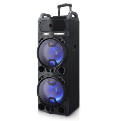 ALTAVOZ BLUETOOTH TROLLEY AIWA KBTUS-900 - Potente Sonido Portátil - 100W RMS - Batería 7000mAh - Radio FM - Bluetooth 4.2