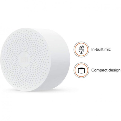 Altavoz Bluetooth Xiaomi Mi Compact Speaker 2 White