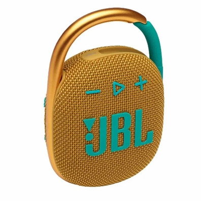 Altavoz con Bluetooth JBL Clip 4 5W 1.0 Amarillo