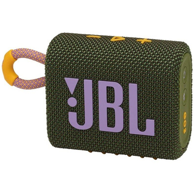 Altavoz con Bluetooth JBL GO 3 Verde Rosa