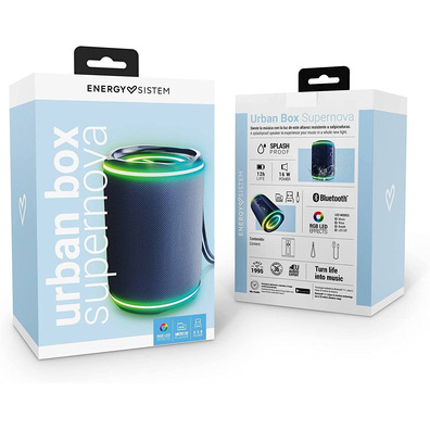 Altavoz Energy Sistem Urban Box Blue Supernova