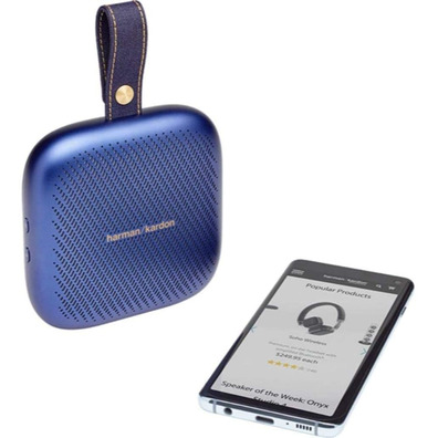 Altavoz Portátil Bluetooth Harman Kardon HK Neo BSG 3W RMS Azul