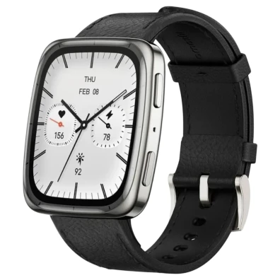 Amazfit Active 2 Square Correa Cuero Negro
