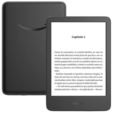 Kindle Amazon 2024 Negro 6" HD - e-Reader