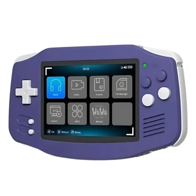 ANBERNIC CONSOLA RG34XX INDIGO BLUE (AZUL INDIGO) (INCLUYE MICRO SD 32GB)
