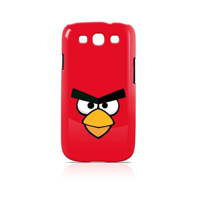Carcasa para Samsung Galaxy SIII Angry Birds Roja