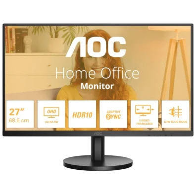 Monitor AOC 27 B3 U27B3M 4K Ultra HD VA Negro