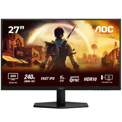 Monitor AOC Q27G42ZE 27" Quad HD Negro, Fast IPS 240 Hz
