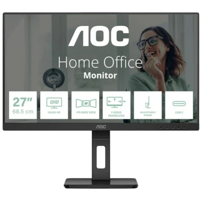 AOC Q27P3CV Monitor 27 QHD IPS Negro