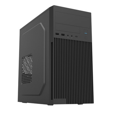 CAJA APPROX MICROATX APPC-401F NEGRO 2x3.5” 3x2.5” 1xUSB2.0 1xUSB3.0 295 mm F.A 50W GRAF. MAX.