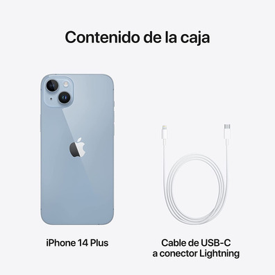 Apple iPhone 14 Plus 256GB 5G Azul MQ583QL/A