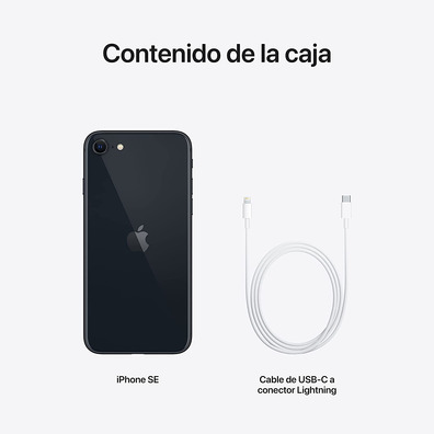 Apple iPhone SE 2022 4.7'' 128GB 5G Negro Medianoche