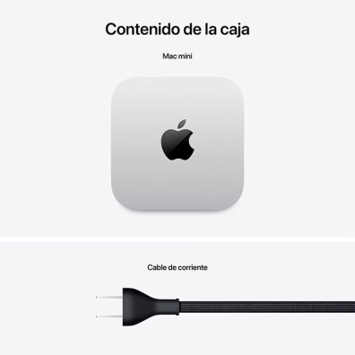 Apple Mac Mini M4 16GB RAM 256GB SSD Plata