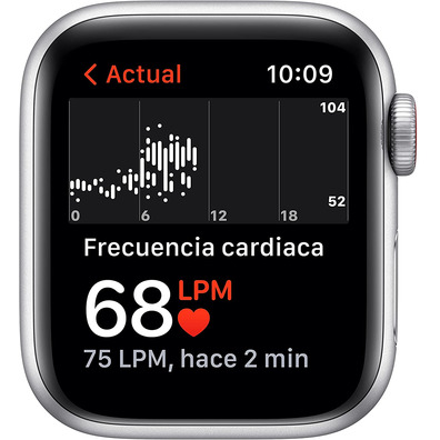 Apple Watch SE 2021 GPS/Cellular 40 mm Caja de Aluminio en Plata/Correa Loop Deportiva Azul/Verde