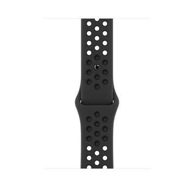 Apple Watch SE Nike GPS 44mm Caja Aluminio Gris Espacial/Correa Deportiva Nike Antracita Negro