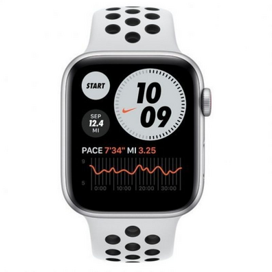 Apple Watch SE Nike GPS/Cell 44MM Silver MG083TY/A