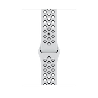 Apple Watch SE Nike GPS/Cellular 44mm Caja Aluminio Plata/Correa Deportiva Nike Platino Negro
