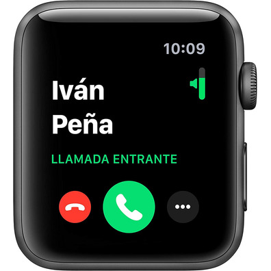 Apple Watch Series 3 GPS 42mm Caja Gris Espacial/Correa Deportiva Negra