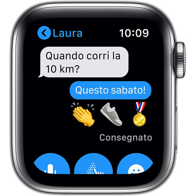 Apple Watch Series 6 GPS+Cell 40mm Acero Inoxidable