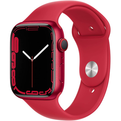 Apple Watch Series 7 GPS/Cellular 45 mm Aluminio Rojo/Correa deportiva Roja