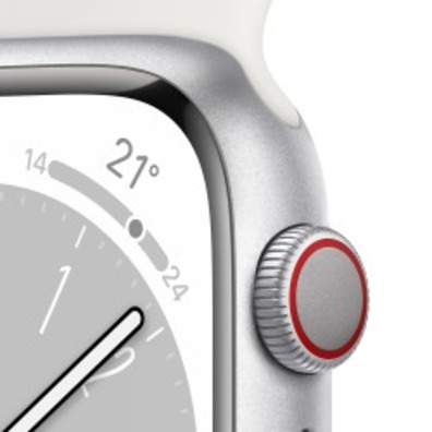 Apple Watch Series 8 GPS 41mm Plata MP43TY/A