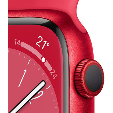 Apple Watch Series 8 GPS 41mm Rojo MNJ23TY/A