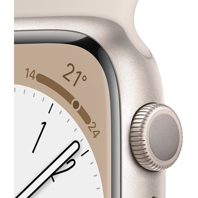 Apple Watch Series 8 GPS 45mm Blanco Estrella/Correa Blanco Estrella