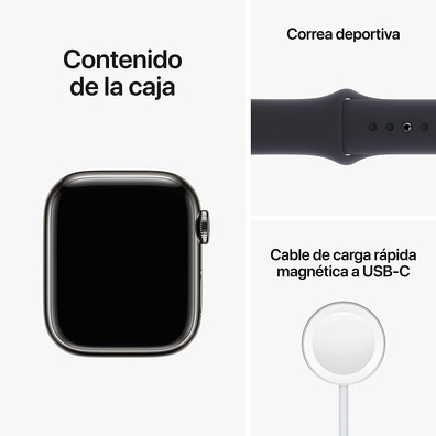 Apple Watch Series 8 GPS/Cellular 41mm Medianoche