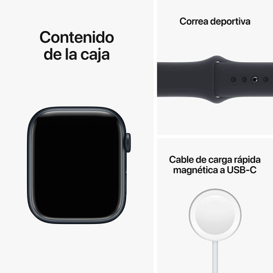 Apple Watch Series 8 GPS/Cellular 45mm Medianoche MNK43TY/A