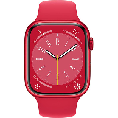 Apple Watch Series 8 GPS/Cellular 45mm Rojo MNKA3TY/A