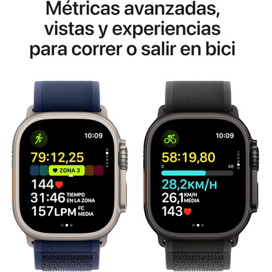 Apple Watch Ultra 2 GPS Cellular 49mm Caja Titanio Alpine Loop M Canela
