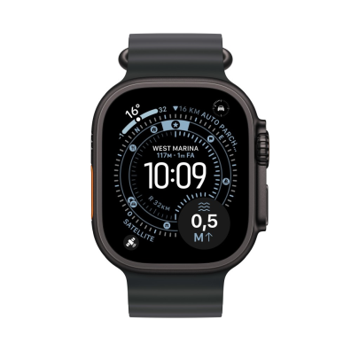 APPLE WATCH ULTRA 3 - Titanio Negro - Correa Ocean Negro 49mm