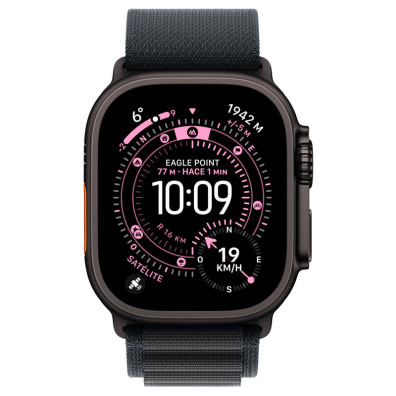 Apple Watch Ultra 3 GPS Cellular 49mm Titanio Correa Alpine Loop Negro (L)